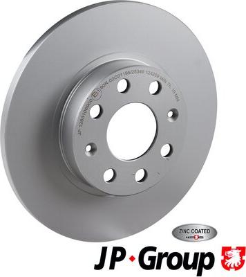 JP Group 1263106900 - Спирачен диск vvparts.bg