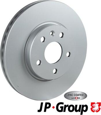 JP Group 1263106500 - Спирачен диск vvparts.bg