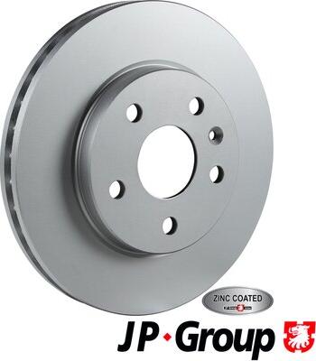 JP Group 1263106600 - Спирачен диск vvparts.bg