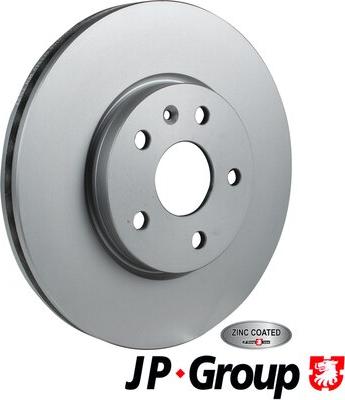 JP Group 1263106700 - Спирачен диск vvparts.bg