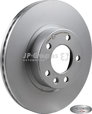 JP Group 1263101600 - Спирачен диск vvparts.bg