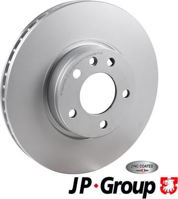 JP Group 1263101300 - Спирачен диск vvparts.bg