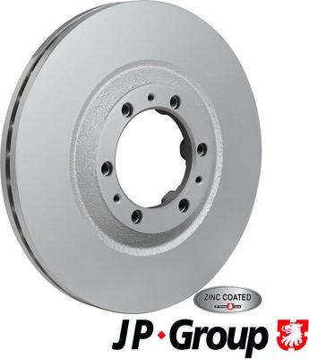 JP Group 1263103100 - Спирачен диск vvparts.bg