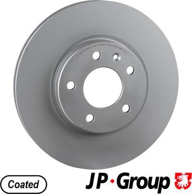 JP Group 1263107000 - Спирачен диск vvparts.bg
