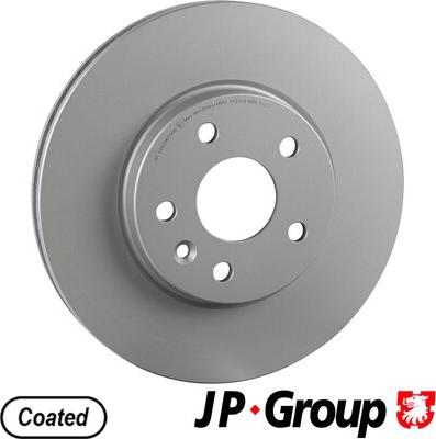 JP Group 1263107300 - Спирачен диск vvparts.bg