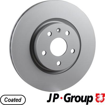JP Group 1263107700 - Спирачен диск vvparts.bg