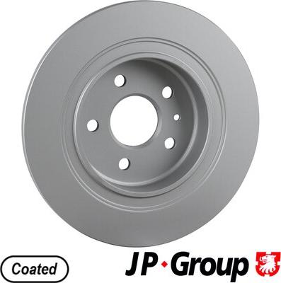 JP Group 1263204400 - Спирачен диск vvparts.bg