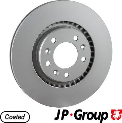 JP Group 1263204800 - Спирачен диск vvparts.bg