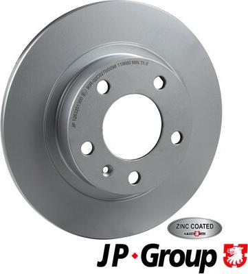 JP Group 1263201300 - Спирачен диск vvparts.bg