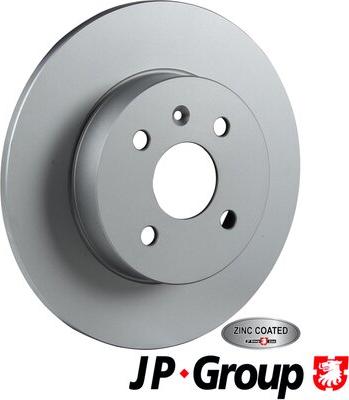 JP Group 1263202800 - Спирачен диск vvparts.bg