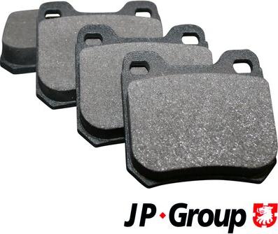 JP Group 1263700410 - Комплект спирачно феродо, дискови спирачки vvparts.bg