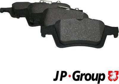 JP Group 1263700610 - Комплект спирачно феродо, дискови спирачки vvparts.bg