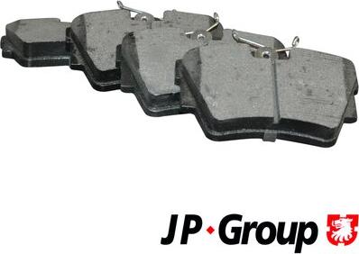 JP Group 1263701610 - Комплект спирачно феродо, дискови спирачки vvparts.bg
