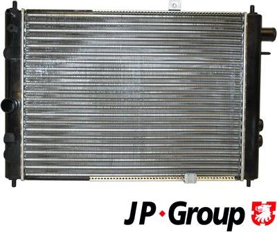 JP Group 1214200900 - Радиатор, охлаждане на двигателя vvparts.bg