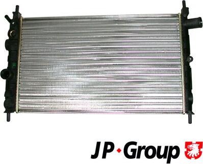 JP Group 1214200100 - Радиатор, охлаждане на двигателя vvparts.bg