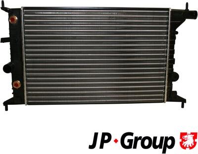 JP Group 1214203000 - Радиатор, охлаждане на двигателя vvparts.bg