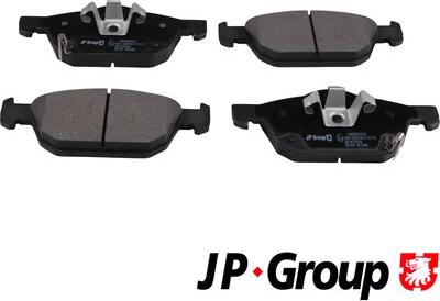 JP Group 3463604910 - Комплект спирачно феродо, дискови спирачки vvparts.bg