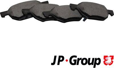 JP Group 3463600910 - Комплект спирачно феродо, дискови спирачки vvparts.bg