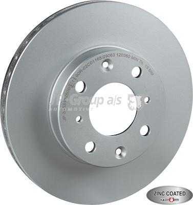 JP Group 3463102500 - Спирачен диск vvparts.bg