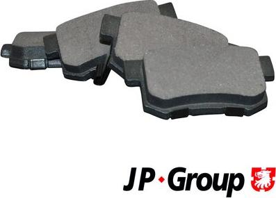 JP Group 3463700410 - Комплект спирачно феродо, дискови спирачки vvparts.bg