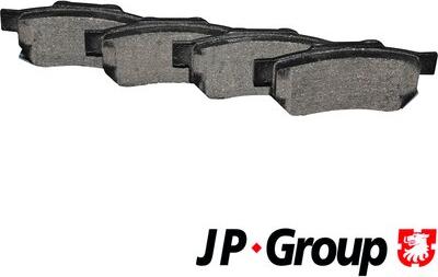 JP Group 3463700610 - Комплект спирачно феродо, дискови спирачки vvparts.bg