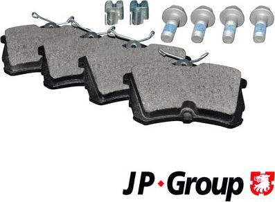 JP Group 3463700210 - Комплект спирачно феродо, дискови спирачки vvparts.bg