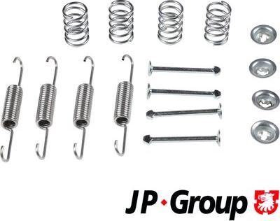 JP Group 3563952610 - Комплект принадлежности, челюсти за ръчна спирачка vvparts.bg