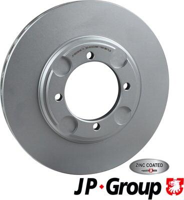 JP Group 3563100100 - Спирачен диск vvparts.bg