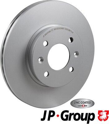 JP Group 3563101400 - Спирачен диск vvparts.bg