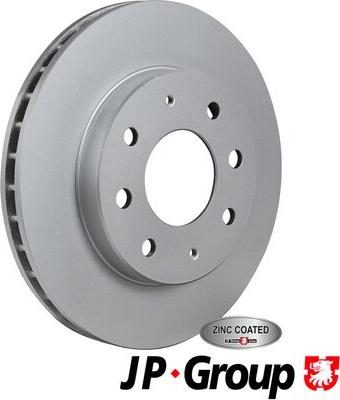 JP Group 3563101600 - Спирачен диск vvparts.bg