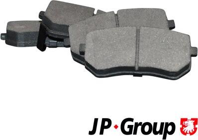 JP Group 3563700510 - Комплект спирачно феродо, дискови спирачки vvparts.bg