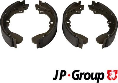 JP Group 3663900610 - Комплект спирачна челюст vvparts.bg