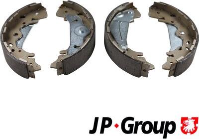 JP Group 3663900710 - Комплект спирачна челюст vvparts.bg