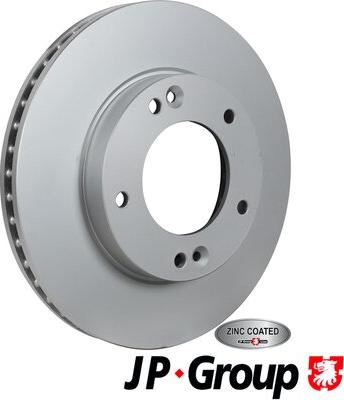 JP Group 3663100300 - Спирачен диск vvparts.bg