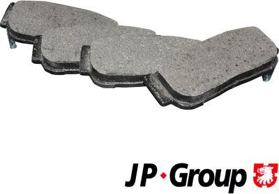 JP Group 3663700310 - Комплект спирачно феродо, дискови спирачки vvparts.bg