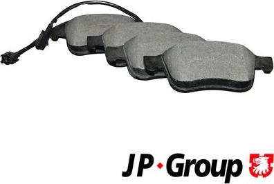 JP Group 3063600310 - Комплект спирачно феродо, дискови спирачки vvparts.bg