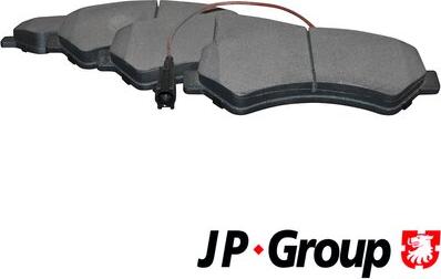 JP Group 3163600910 - Комплект спирачно феродо, дискови спирачки vvparts.bg