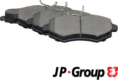 JP Group 3163600410 - Комплект спирачно феродо, дискови спирачки vvparts.bg
