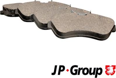 JP Group 3163600510 - Комплект спирачно феродо, дискови спирачки vvparts.bg