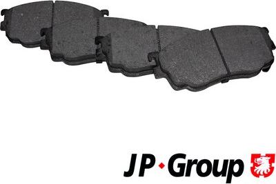 JP Group 3863600510 - Комплект спирачно феродо, дискови спирачки vvparts.bg