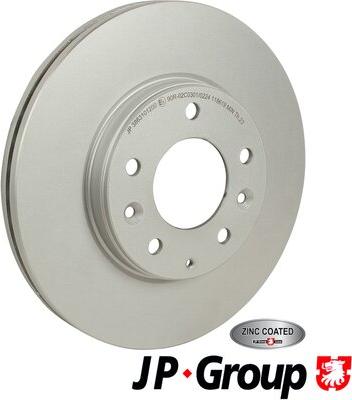 JP Group 3863101200 - Спирачен диск vvparts.bg