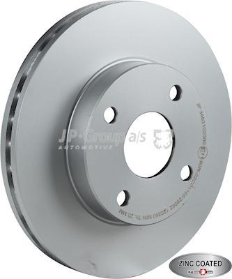 JP Group 3863102000 - Спирачен диск vvparts.bg