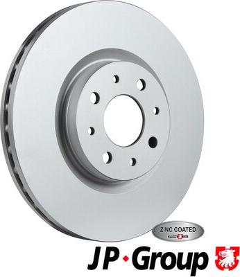 JP Group 3363100900 - Спирачен диск vvparts.bg