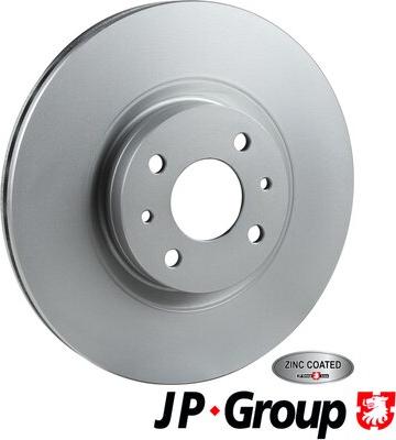 JP Group 3363100500 - Спирачен диск vvparts.bg