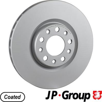 JP Group 3363101700 - Спирачен диск vvparts.bg