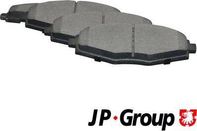 JP Group 3263600410 - Комплект спирачно феродо, дискови спирачки vvparts.bg