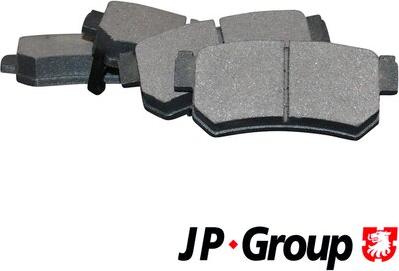 JP Group 3263700410 - Комплект спирачно феродо, дискови спирачки vvparts.bg