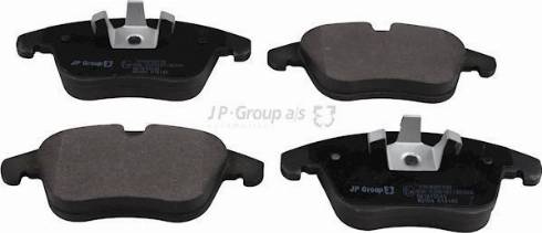 JP Group 3763600700 - Комплект спирачно феродо, дискови спирачки vvparts.bg