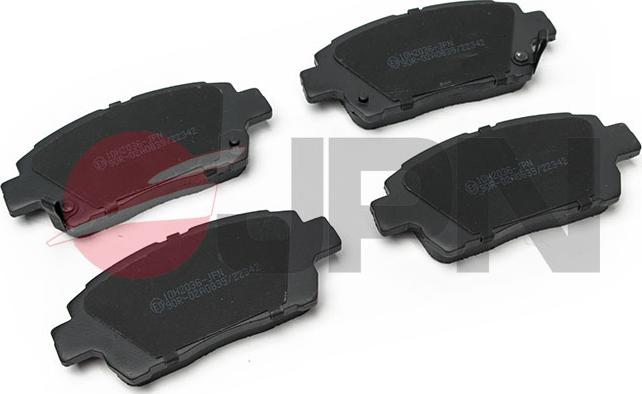 JPN 10H2036-JPN - Комплект спирачно феродо, дискови спирачки vvparts.bg