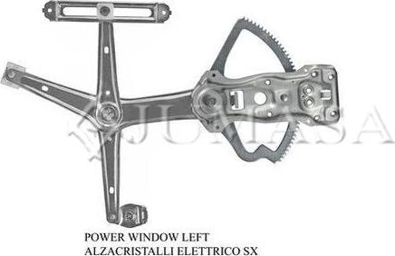 Jumasa ZR ME721 L - Стъклоподемник vvparts.bg